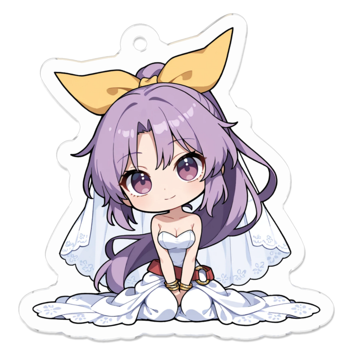 アクリルキーホルダー - 50 x 50 (mm)(キャラのみ)