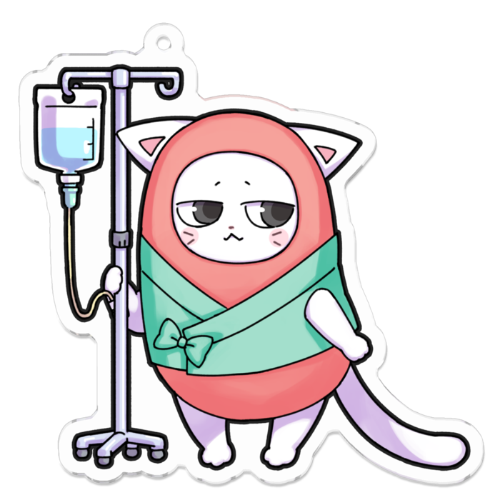 アクリルキーホルダー - 70 x 70 (mm)