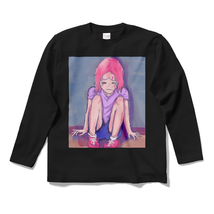 ロングスリーブTシャツ - S - ブラック