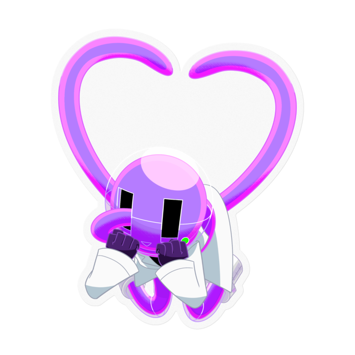 ステッカー - 100 x 100 (mm)