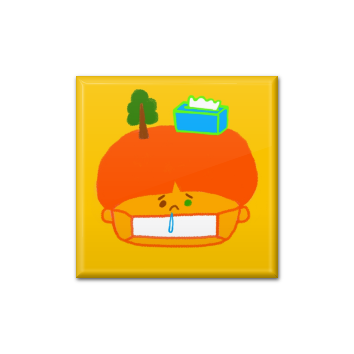 缶バッジ - 四角形40mm