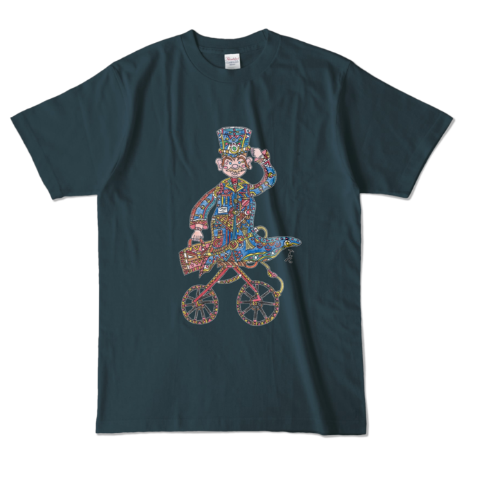 カラーTシャツ - L - デニム （濃色）