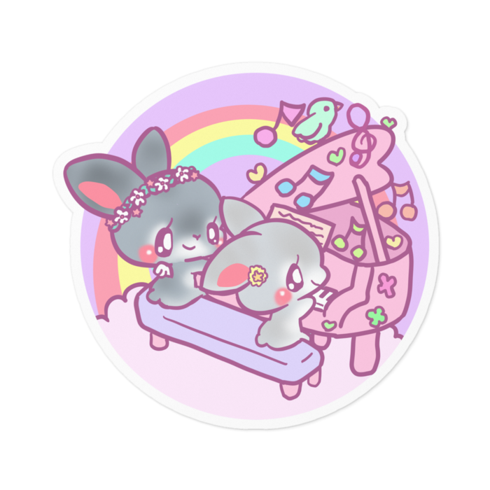 ステッカー - 100 x 100 (mm)