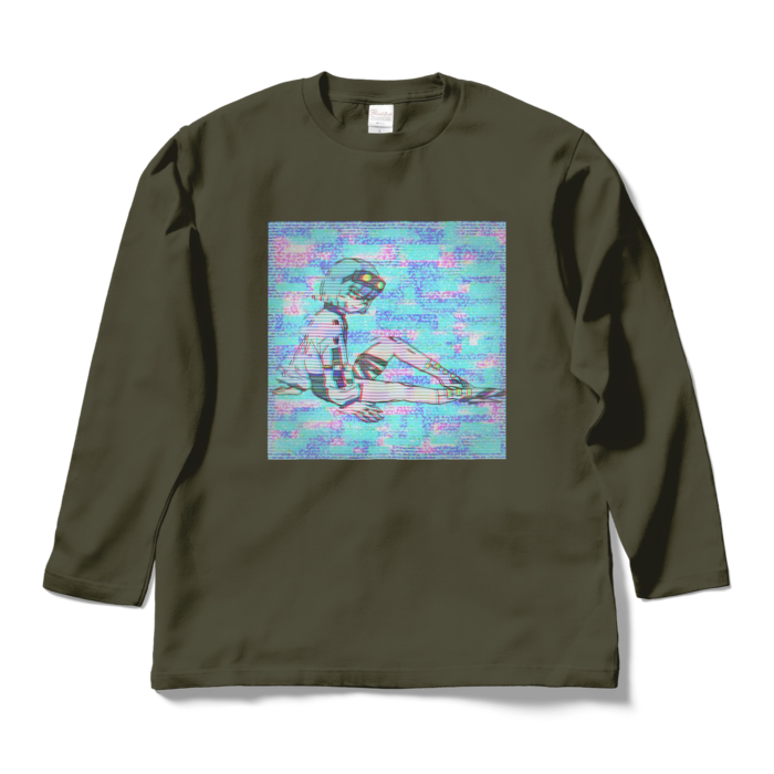 ロングスリーブTシャツ - L - アーミーグリーン