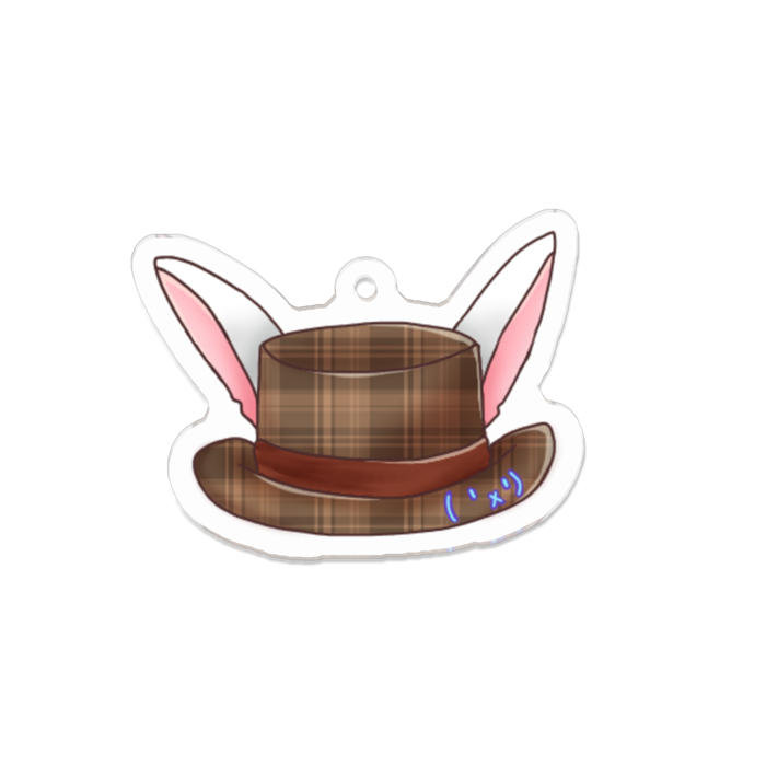 アクリルキーホルダー - 70 x 70 (mm)