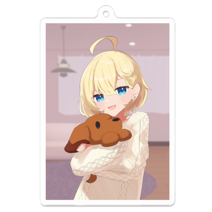 アクリルキーホルダー - 70 x 70 (mm)