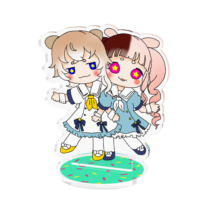 アクリルフィギュア - 70x70mm