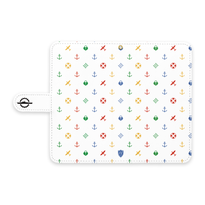 手帳型Androidケース - L - ストラップ穴 あり