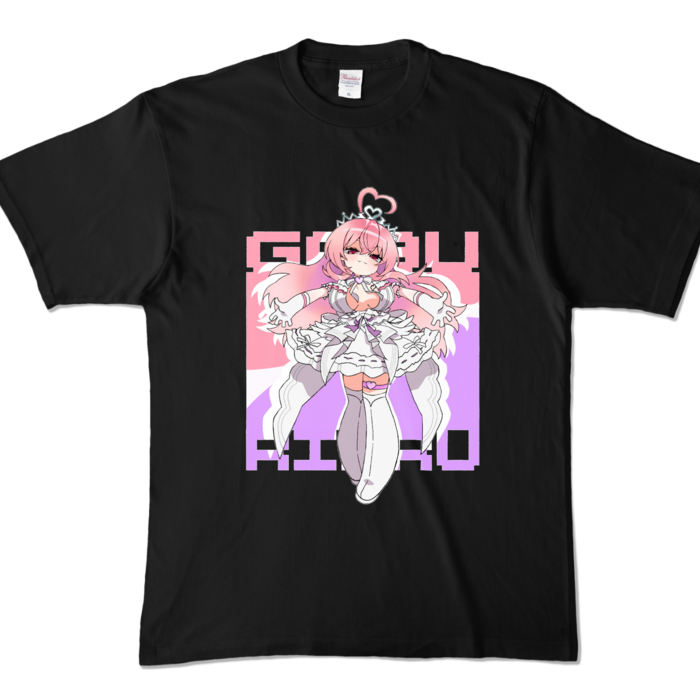 カラーTシャツ - XL - ブラック (濃色)