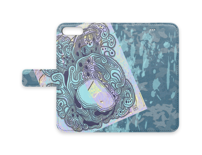 手帳型iPhoneケース - iPhone7 Plus - ストラップ穴 なし