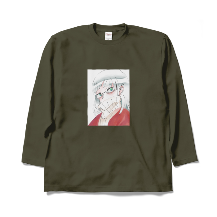 ロングスリーブTシャツ - XL - アーミーグリーン