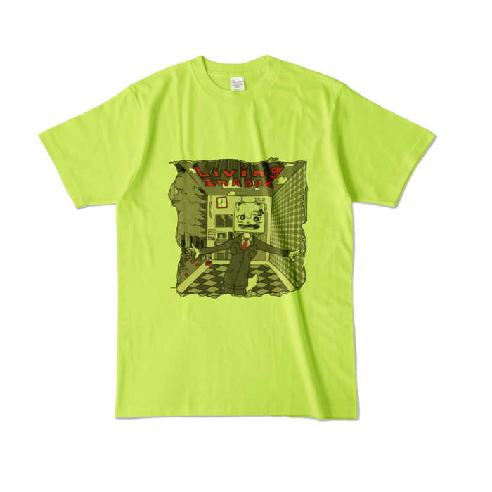 カラーTシャツ - L - ライトグリーン (淡色)