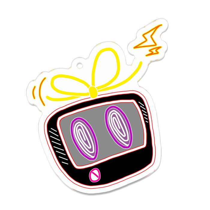 アクリルキーホルダー - 70 x 70 (mm)