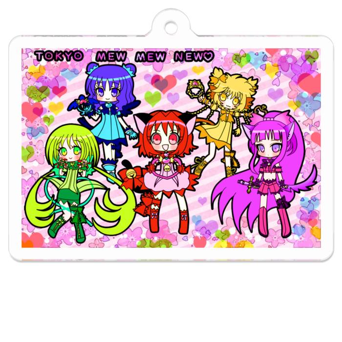 アクリルキーホルダー - 50 x 50 (mm)
