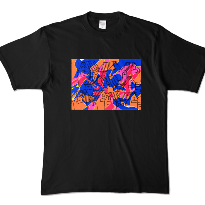 カラーTシャツ - XL - ブラック (濃色)