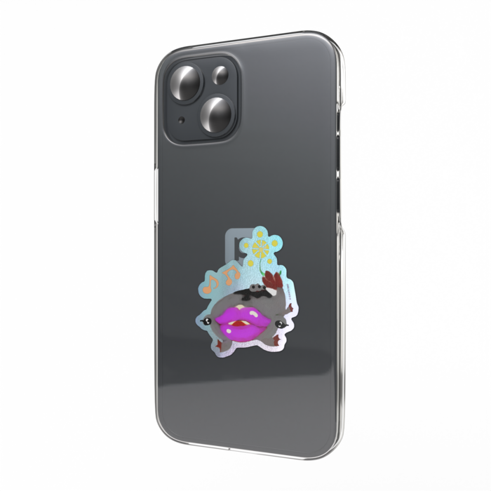 オーロラスマホステッカー - 縦