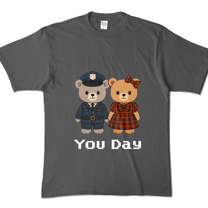 カラーTシャツ - XL - チャコール (濃色)