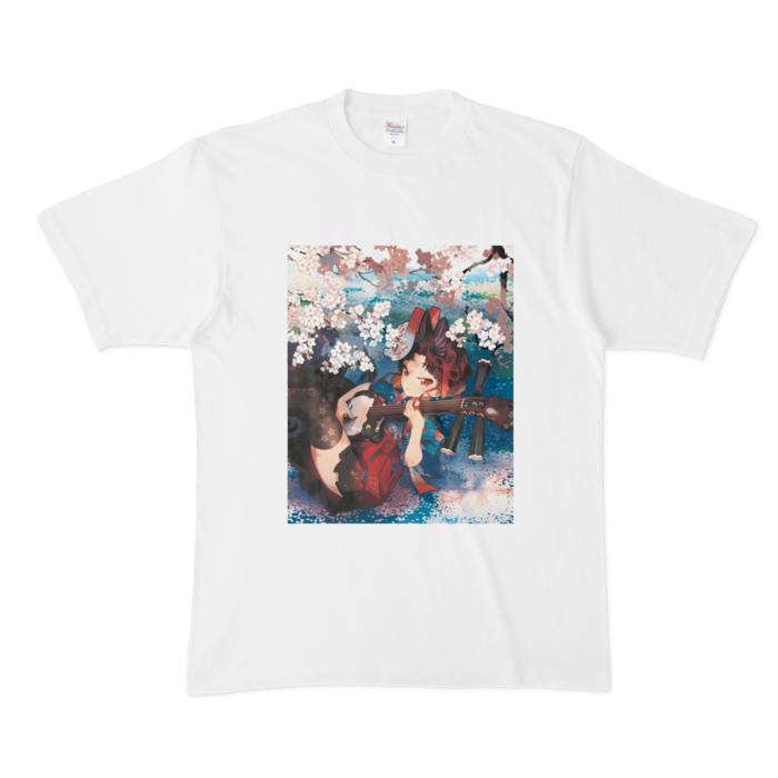 桜Tシャツ - XL - 白