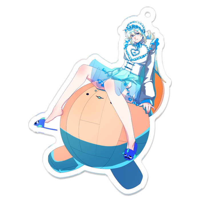 アクリルキーホルダー - 70 x 70 (mm)