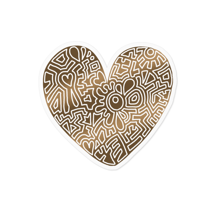 ステッカー - 100 x 100 (mm)