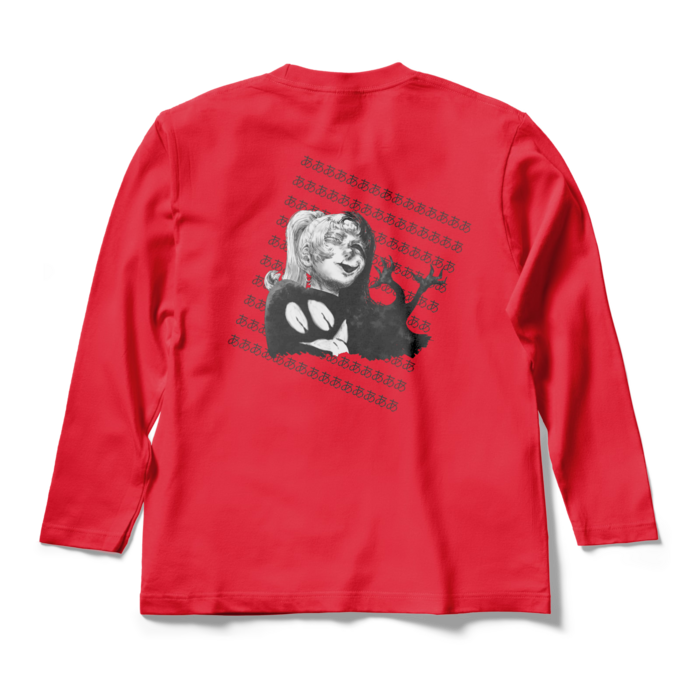ロングスリーブTシャツ - M - レッド