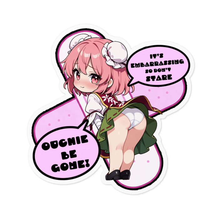 ステッカー - 100 x 100 (mm)