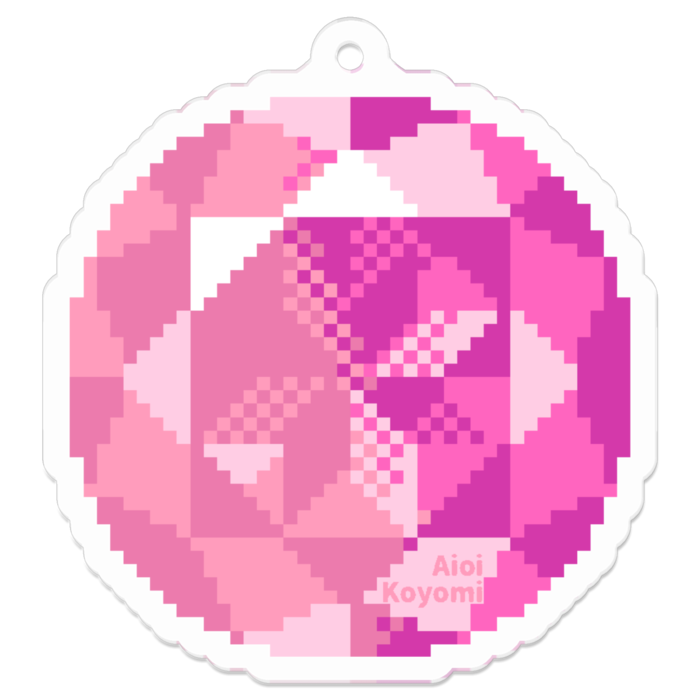 桜/マゼンタ - 50 x 50 (mm)
