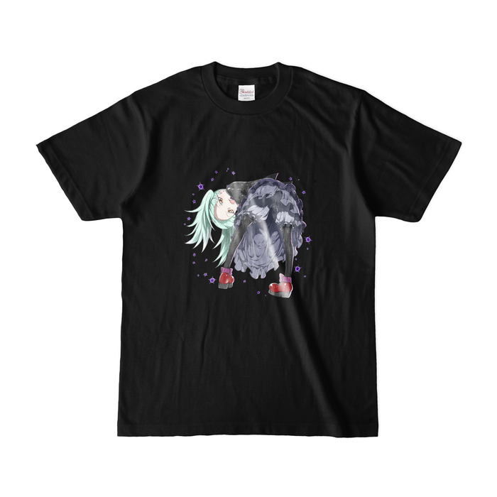 カラーTシャツ(濃色) - S - ブラック