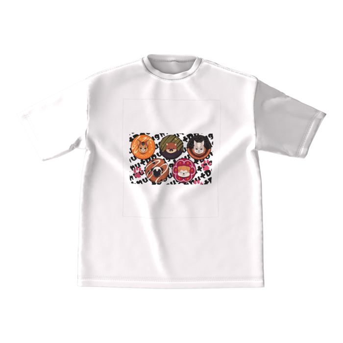 ビッグシルエットTシャツ - M - 正面