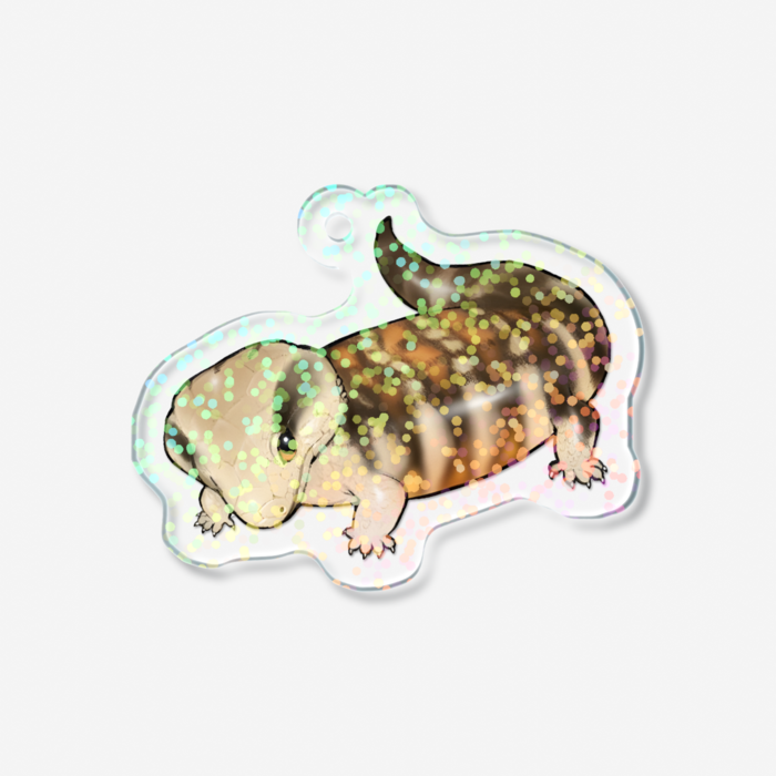 ホログラムアクリルキーホルダー - 50 × 50mm