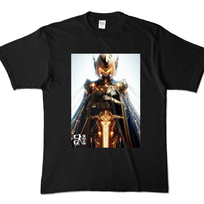 カラーTシャツ - XL - ブラック (濃色)