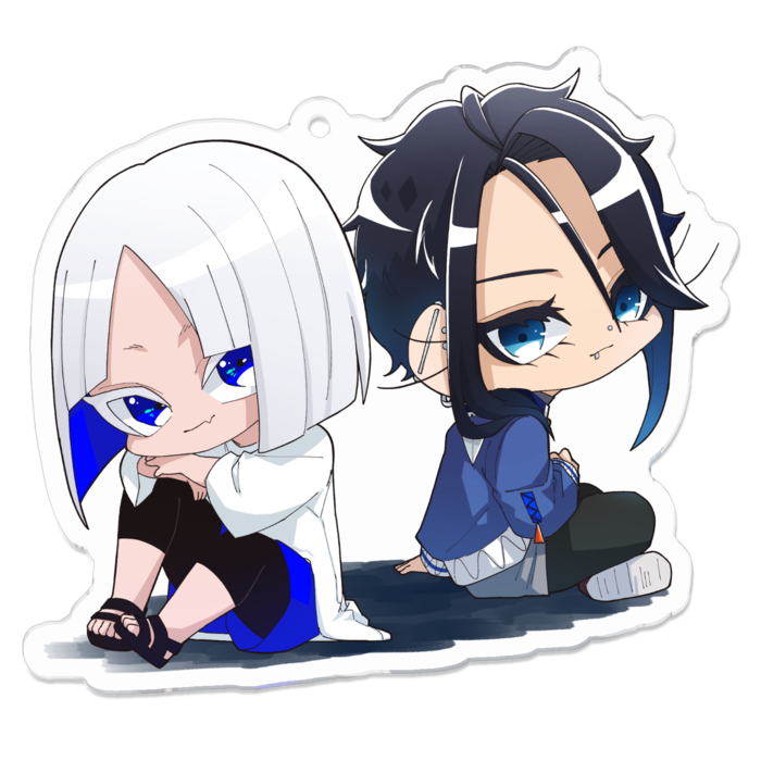 アクリルキーホルダー - 70 x 70 (mm)