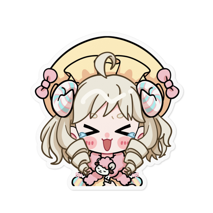 ステッカー≪大≫／ばくわらメア