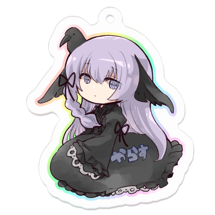 アクリルキーホルダー（コーティング） - 50 x 50 (mm)