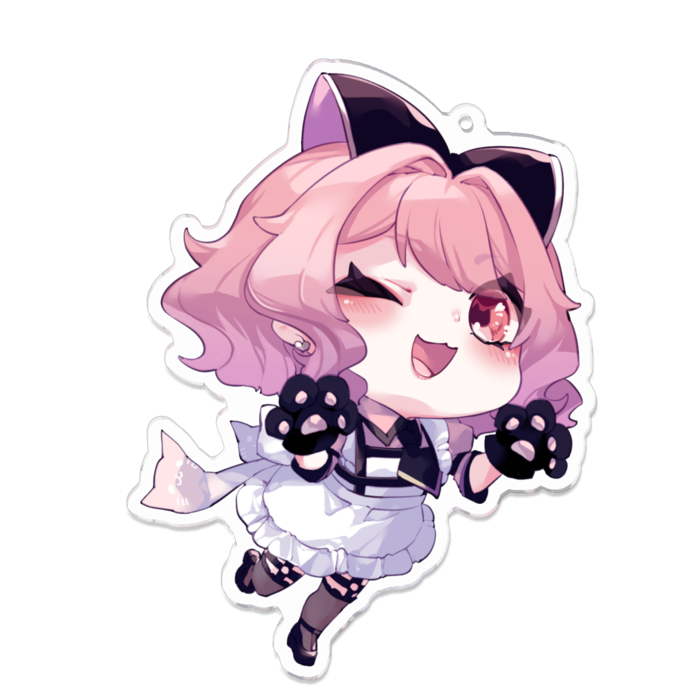 アクリルキーホルダー - 100 x 100 (mm)