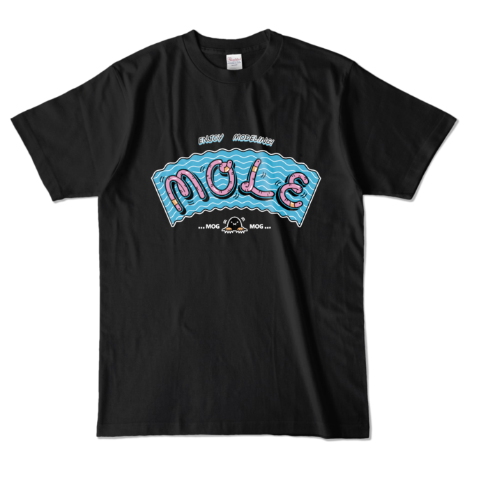 カラーTシャツ - L - ブラック (濃色)