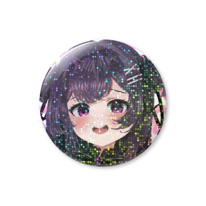 ホログラム缶バッジ - 56mm