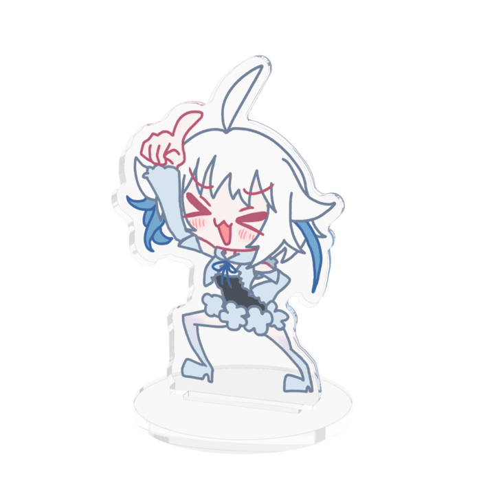 小-アクリルフィギュア - 70x70mm