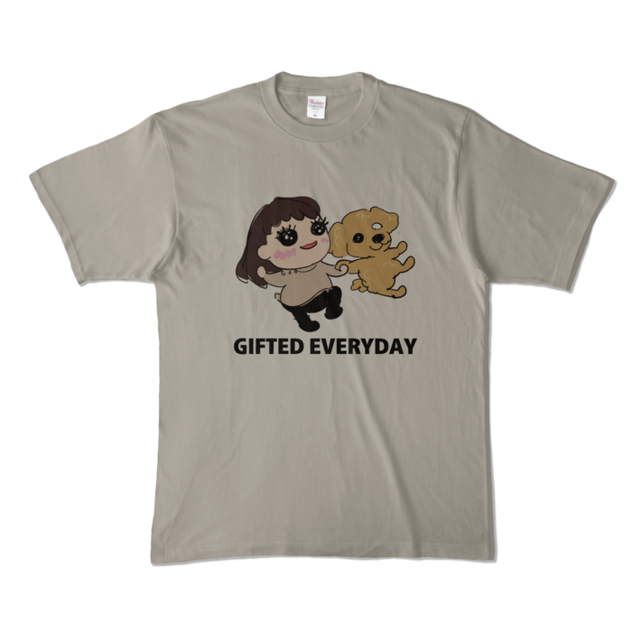 カラーTシャツ - XL - シルバーグレー (淡色)