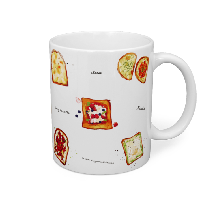 マグカップ - 直径 8 cm / 高さ 9.5 cm