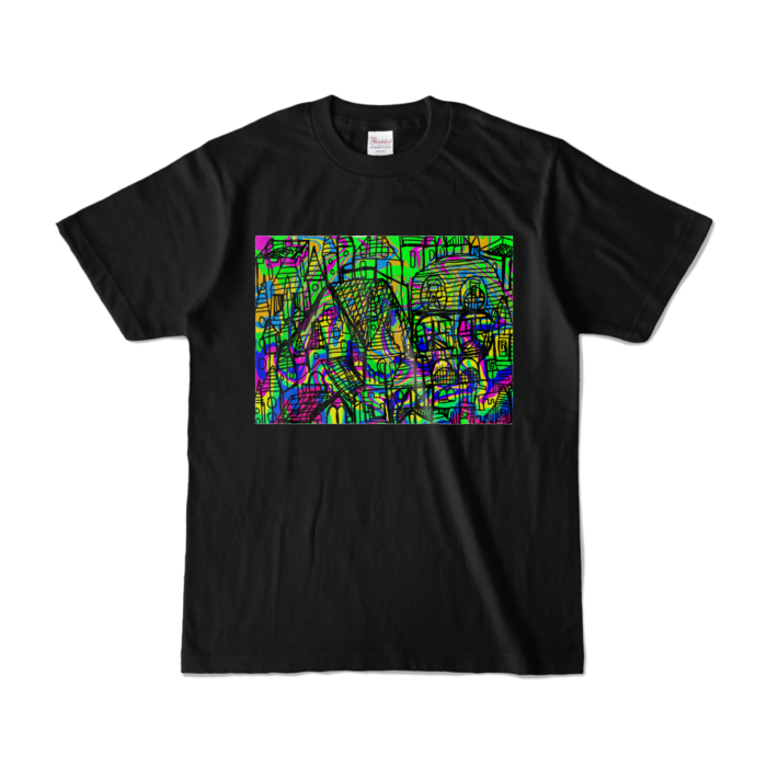 カラーTシャツ - S - ブラック (濃色)