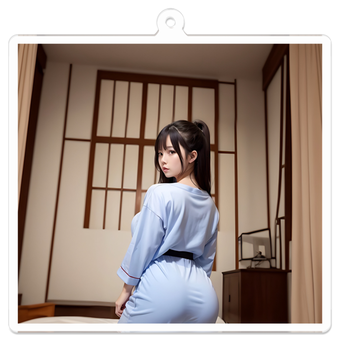 アクリルキーホルダー - 70 x 70 (mm)