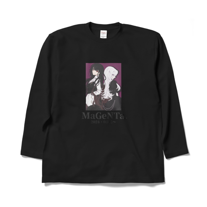 ロングスリーブTシャツ - XL - ブラック