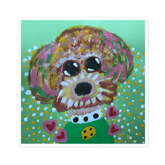 ステッカー - 100 x 100 (mm)