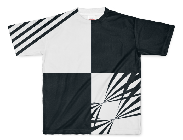 フルグラフィックTシャツ - L - 両面印刷