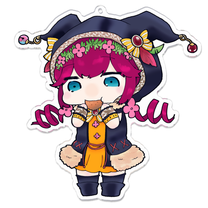 アクリルキーホルダー - 100 x 100 (mm)