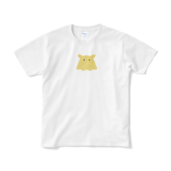 めんだこ（イエロー）Tシャツ - S - ホワイト