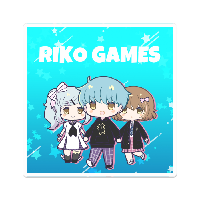 アクリルバッジ - 70 x 70 (mm)