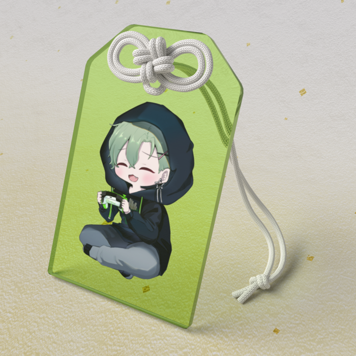 アクリルお守り - 50 × 80mm