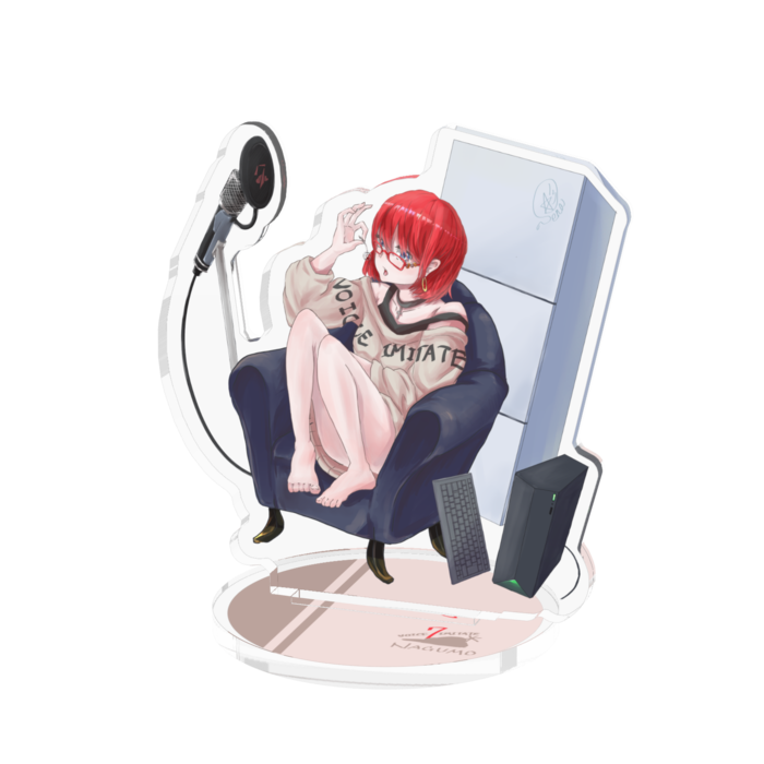 オフなぐ(メガネver)アクリルフィギュア - 70x70mm